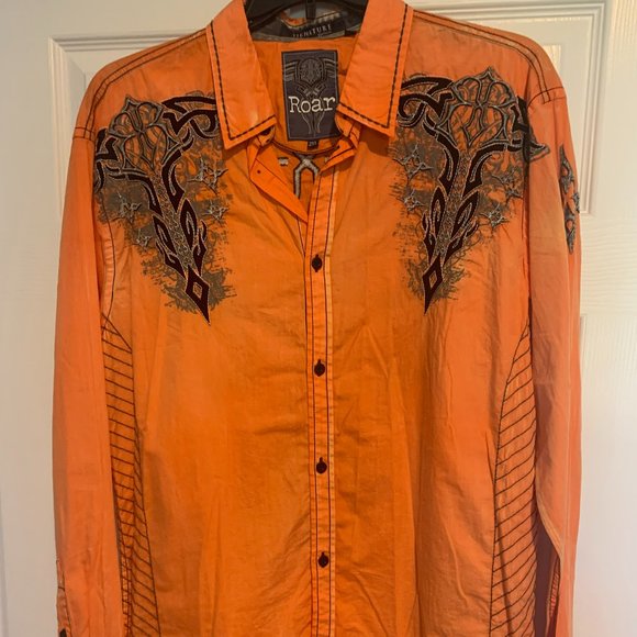 Buckle Other - Roar Orange Long Sleeve Shirt
